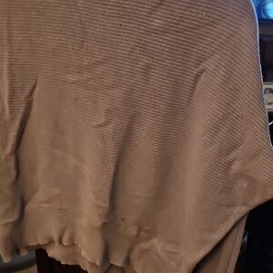 Simply Vera Vera Wang Taupe Cowl Neck Sweater